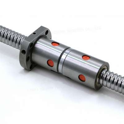 Factory Directly Sale 2000mm Double Nut Bearing Steel Ball Screw DFU2510